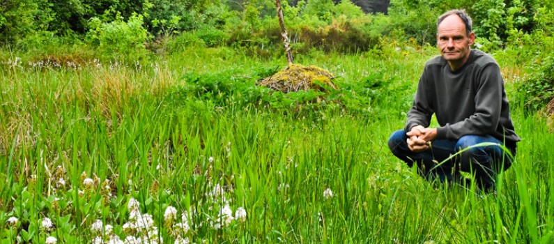 Interview: Bioloog creëerde zijn eigen natuurgebied